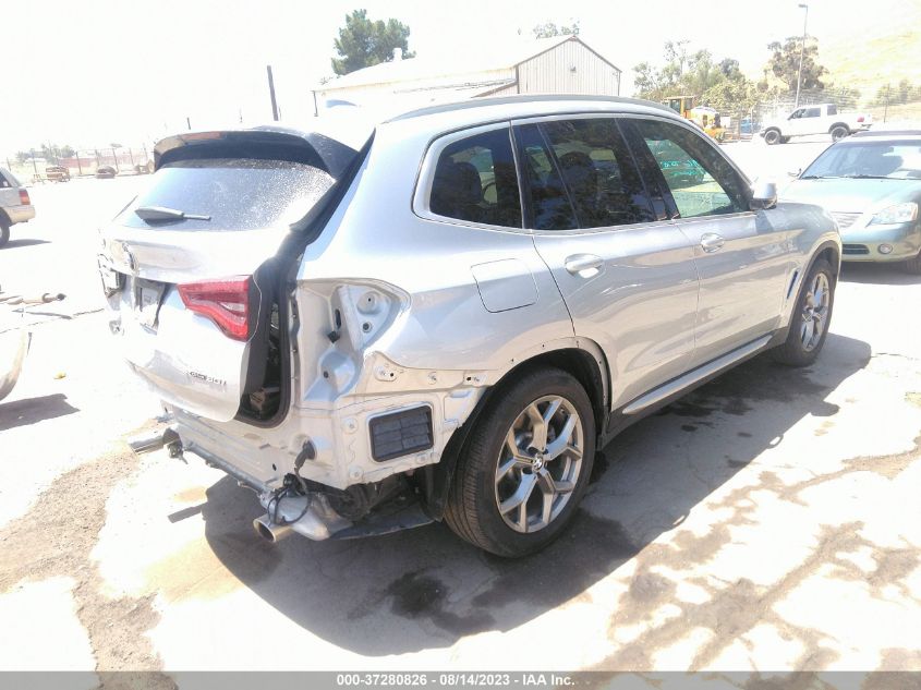 5UXTY5C01L9B23757 BMW X3 XDRIVE30I 4