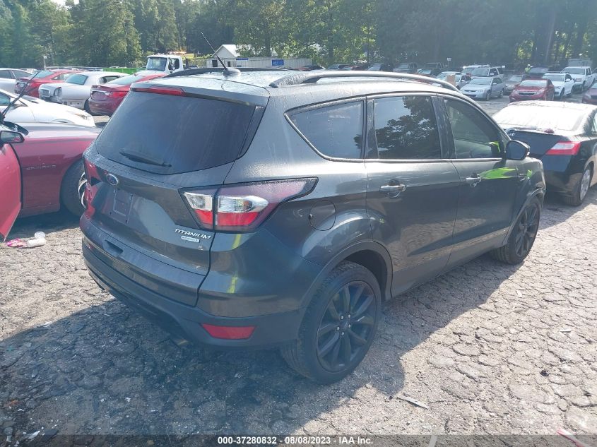 2017 FORD ESCAPE TITANIUM - 1FMCU0JD2HUD49230