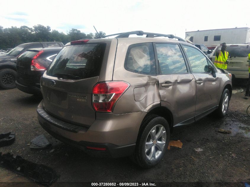 2015 SUBARU FORESTER 2.5I - JF2SJABC7FH588171