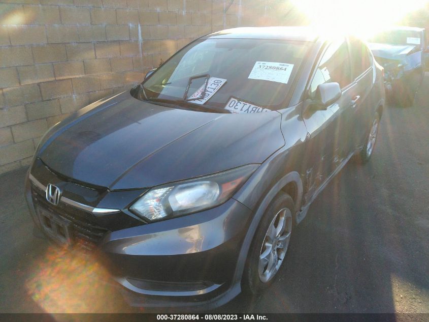 2016 HONDA HR-V LX - 3CZRU5H34GM700354