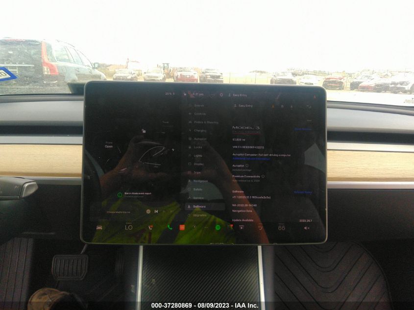 2019 TESLA MODEL 3 - 5YJ3E1EB6KF432272