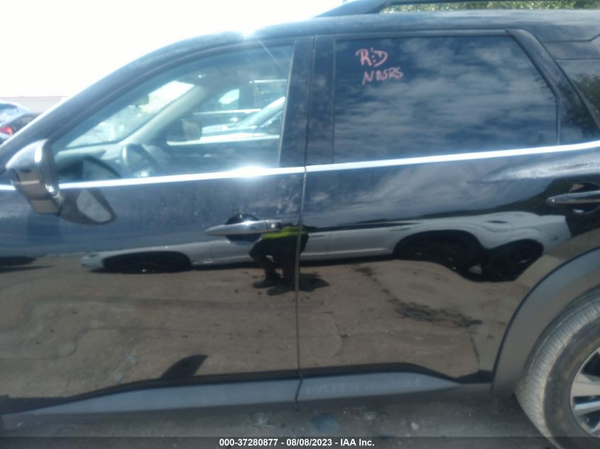 2022 NISSAN PATHFINDER SV - 5N1DR3BA6NC215236