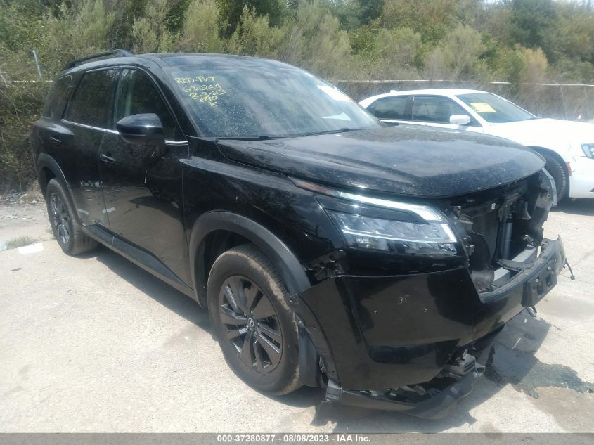 2022 NISSAN PATHFINDER SV - 5N1DR3BA6NC215236