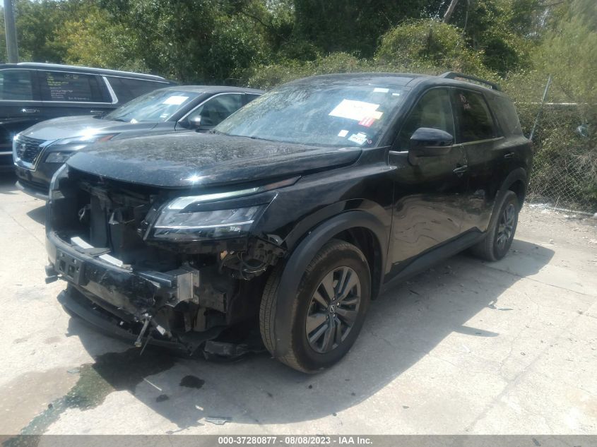 2022 NISSAN PATHFINDER SV - 5N1DR3BA6NC215236
