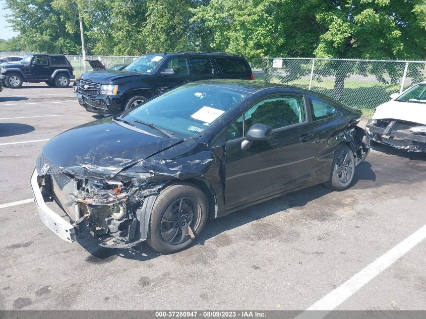 2013 HONDA CIVIC CPE LX 2HGFG3B5XDH529197