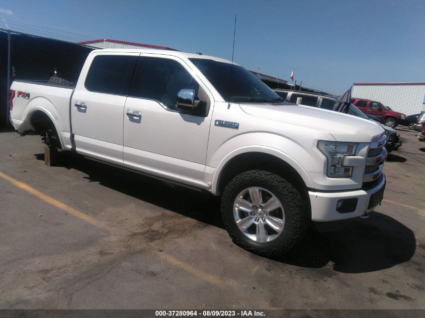 2016 FORD F-150 XLT/XL/LARIAT/PLATINUM - 1FTEW1EF3GFD27250