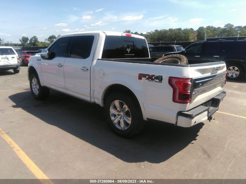 2016 FORD F-150 XLT/XL/LARIAT/PLATINUM - 1FTEW1EF3GFD27250