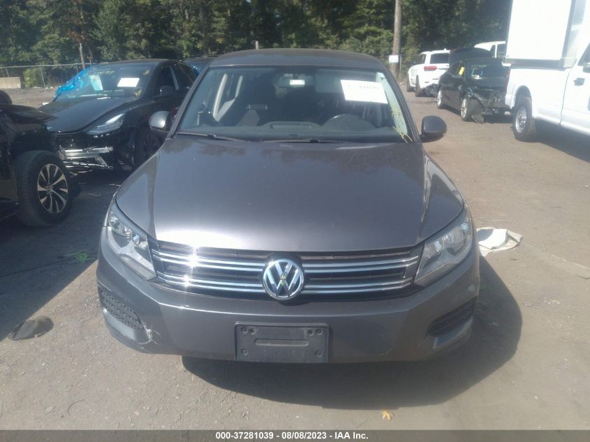 2014 VOLKSWAGEN TIGUAN S - WVGAV3AX0EW618874