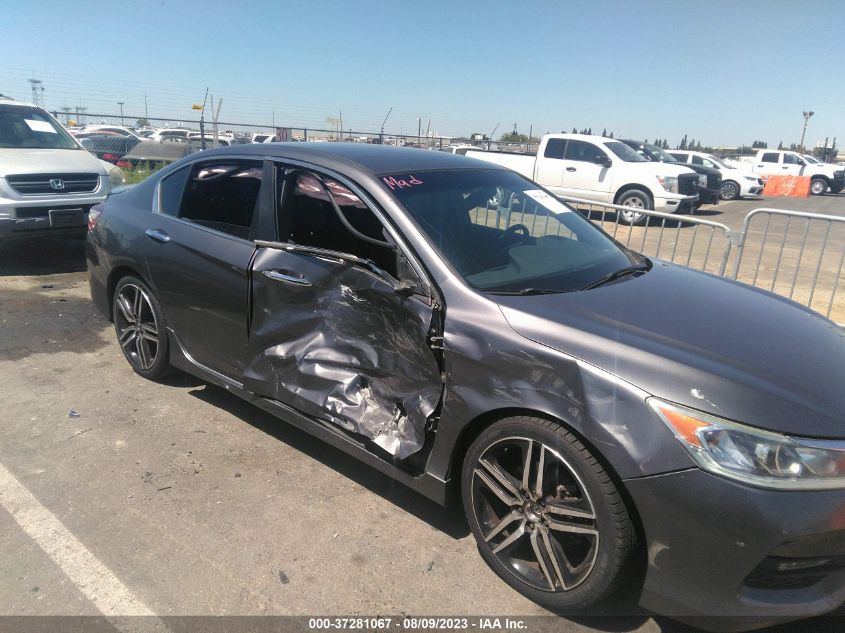 2017 HONDA ACCORD SEDAN SPORT - 1HGCR2F57HA264731
