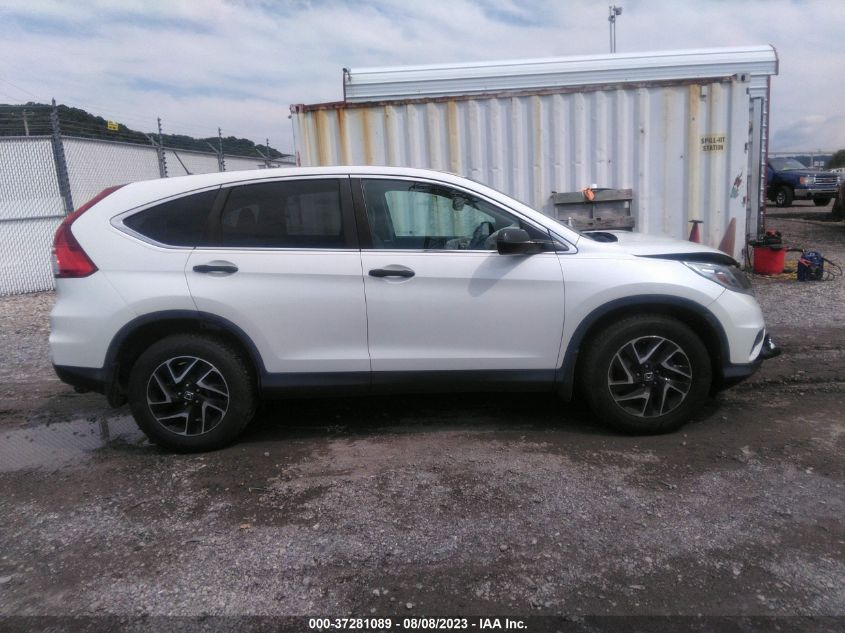 2016 HONDA CR-V SE - 5J6RM4H45GL124679