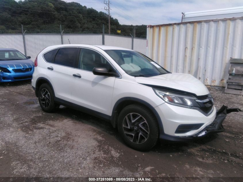 2016 HONDA CR-V SE - 5J6RM4H45GL124679