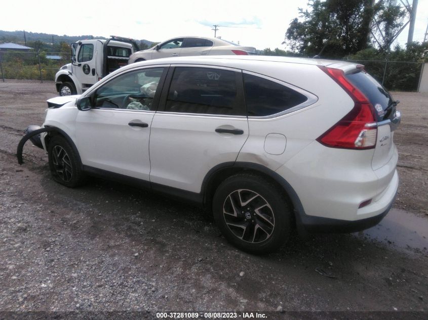 2016 HONDA CR-V SE - 5J6RM4H45GL124679