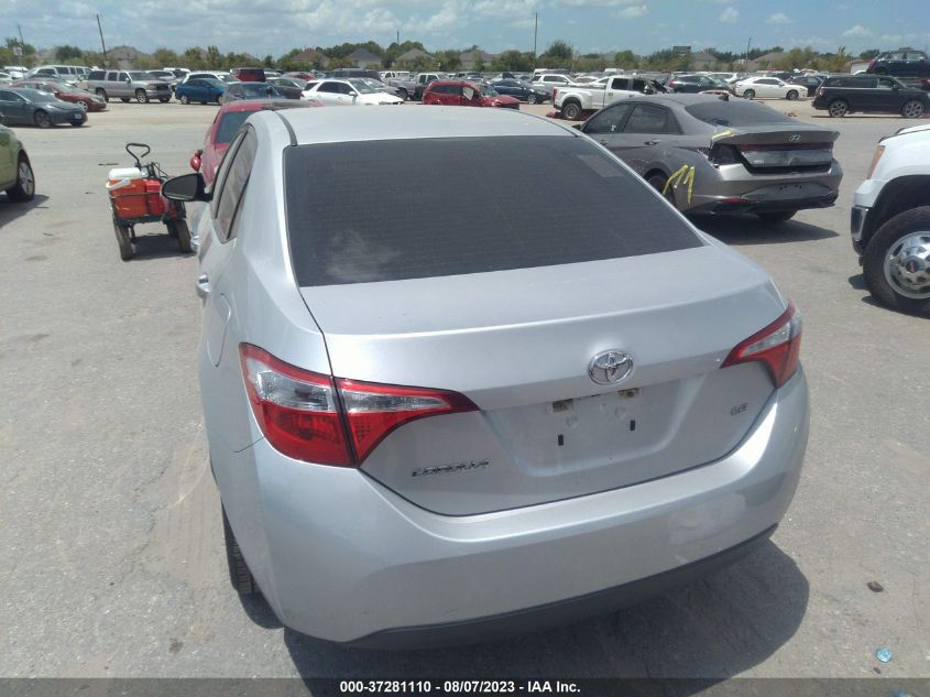 2015 TOYOTA COROLLA L/LE/S/S PLUS/LE PLUS - 5YFBURHE8FP304080