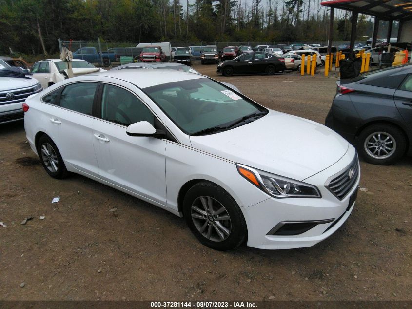 2017 HYUNDAI SONATA 2.4L - 5NPE24AF8HH587475