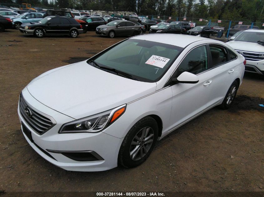 2017 HYUNDAI SONATA 2.4L - 5NPE24AF8HH587475