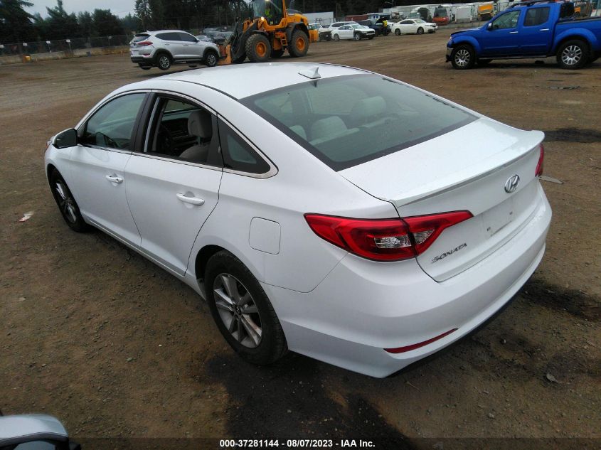 2017 HYUNDAI SONATA 2.4L - 5NPE24AF8HH587475