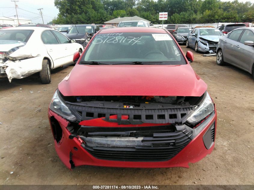 2019 HYUNDAI IONIQ HYBRID BLUE - KMHC65LC5KU153835