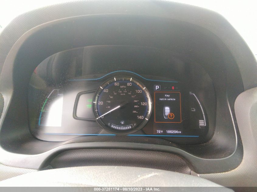 2019 HYUNDAI IONIQ HYBRID BLUE - KMHC65LC5KU153835