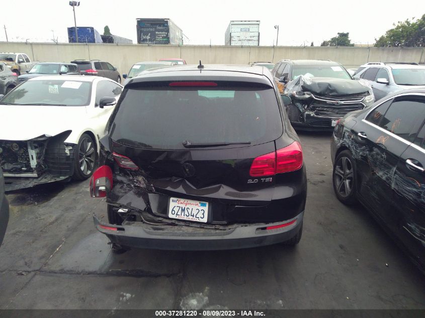 2013 VOLKSWAGEN TIGUAN S W/SUNROOF - WVGAV3AX0DW572624