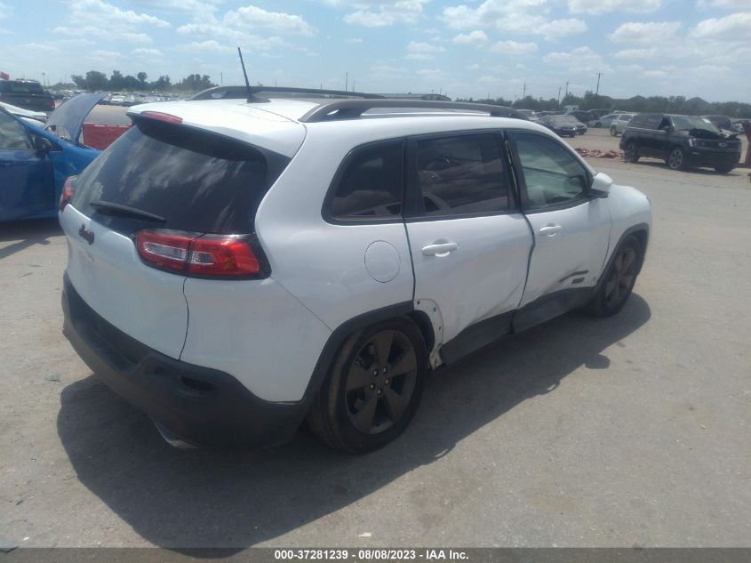 2016 JEEP CHEROKEE 75TH ANNIVERSARY - 1C4PJLCS8GW281112