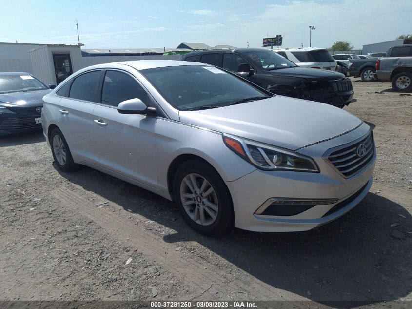 2015 HYUNDAI SONATA 2.4L SE - 5NPE24AFXFH183235