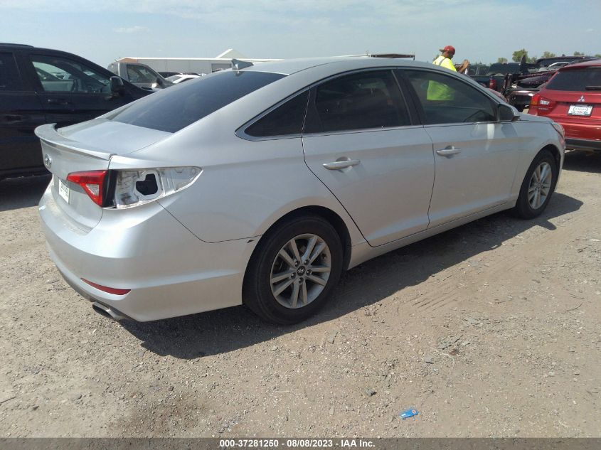 2015 HYUNDAI SONATA 2.4L SE - 5NPE24AFXFH183235