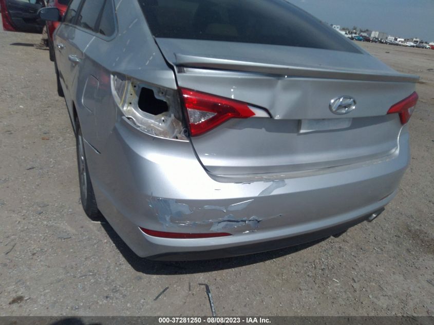 2015 HYUNDAI SONATA 2.4L SE - 5NPE24AFXFH183235