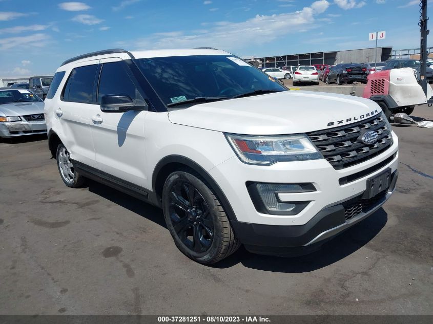 2016 FORD EXPLORER XLT - 1FM5K7D81GGB18774