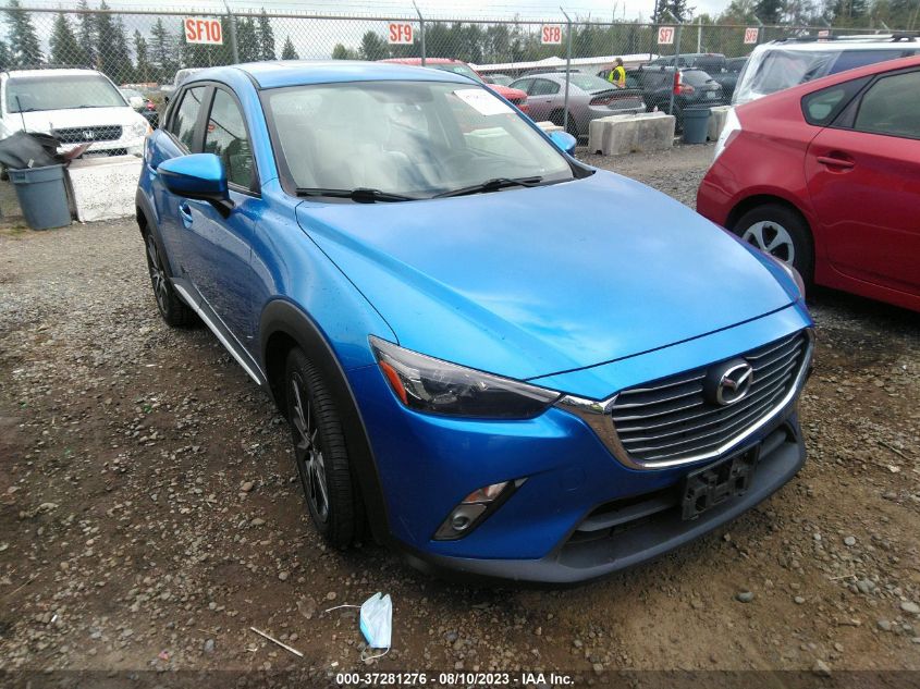 2016 MAZDA CX-3 GRAND TOURING - JM1DKBD78G0120010