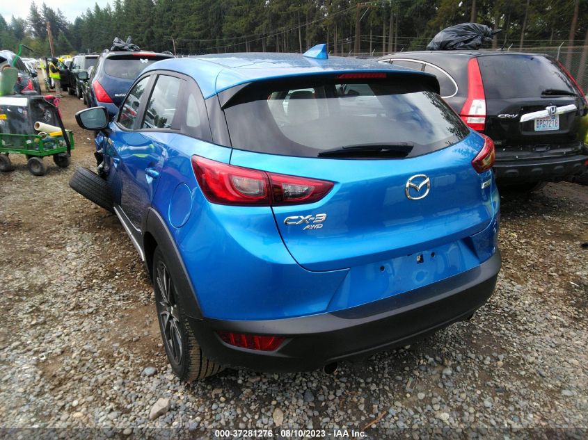 2016 MAZDA CX-3 GRAND TOURING - JM1DKBD78G0120010