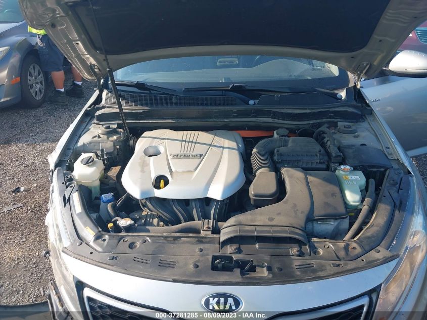 2013 KIA OPTIMA HYBRID LX - KNAGM4AD8D5037976