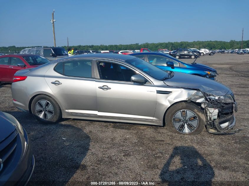 2013 KIA OPTIMA HYBRID LX - KNAGM4AD8D5037976