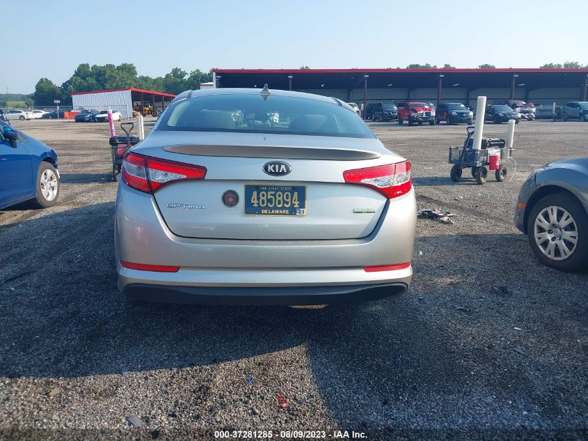 2013 KIA OPTIMA HYBRID LX - KNAGM4AD8D5037976