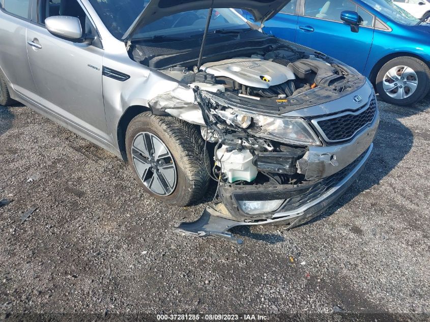 2013 KIA OPTIMA HYBRID LX - KNAGM4AD8D5037976
