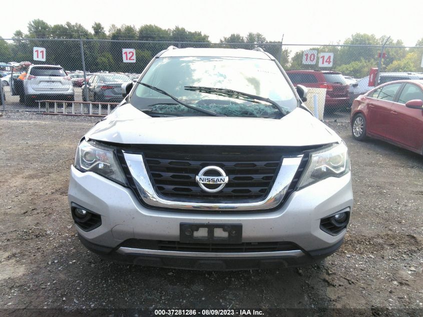 2017 NISSAN PATHFINDER SV - 5N1DR2MM7HC650286