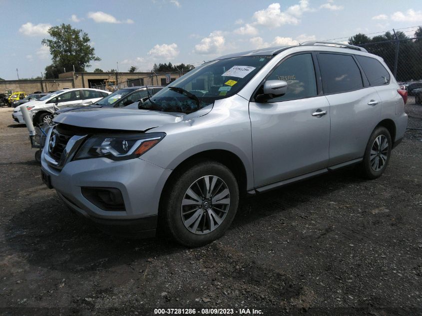 2017 NISSAN PATHFINDER SV - 5N1DR2MM7HC650286