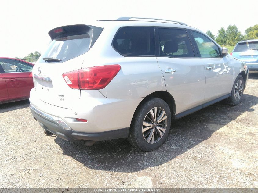 2017 NISSAN PATHFINDER SV - 5N1DR2MM7HC650286