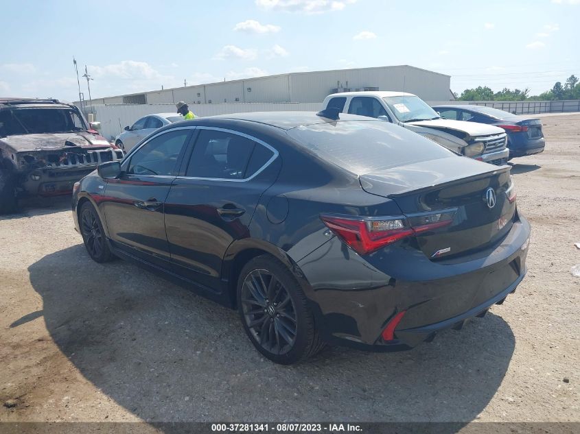 2022 ACURA ILX PACKAGE - 19UDE2F88NA006756