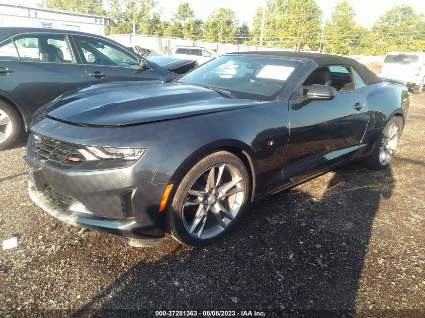 VIN 1G1FD3DS1K0110661 2019 CHEVROLET CAMARO 2LT