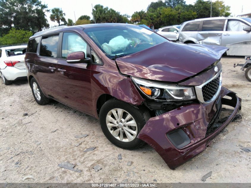 2017 KIA SEDONA LX - KNDMB5C11H6268013