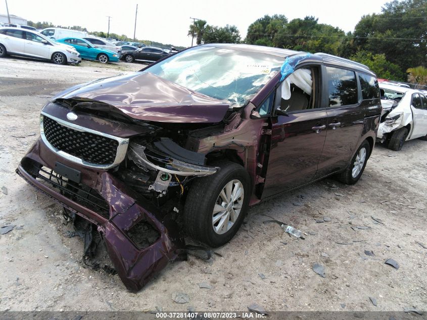 2017 KIA SEDONA LX - KNDMB5C11H6268013