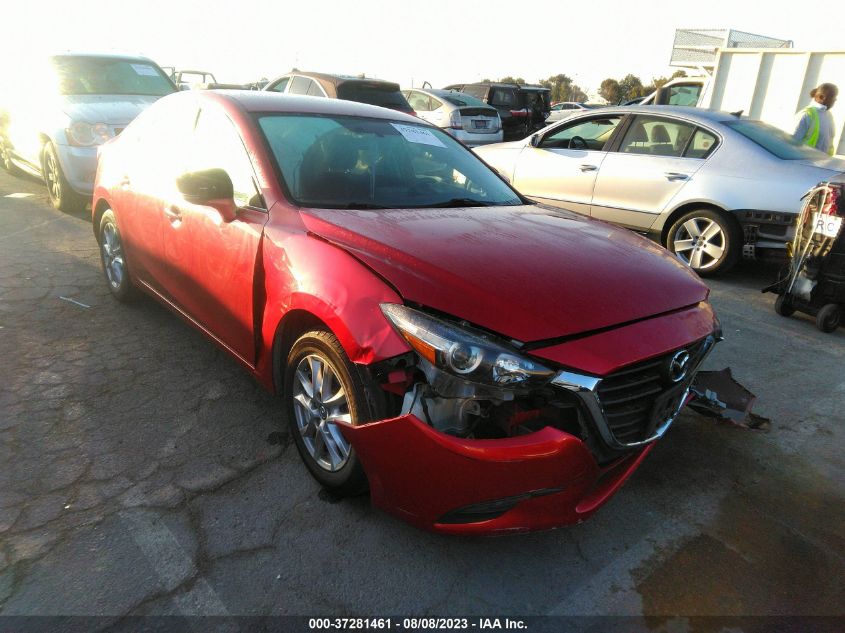 2017 MAZDA MAZDA3 4-DOOR SPORT - 3MZBN1U7XHM155328