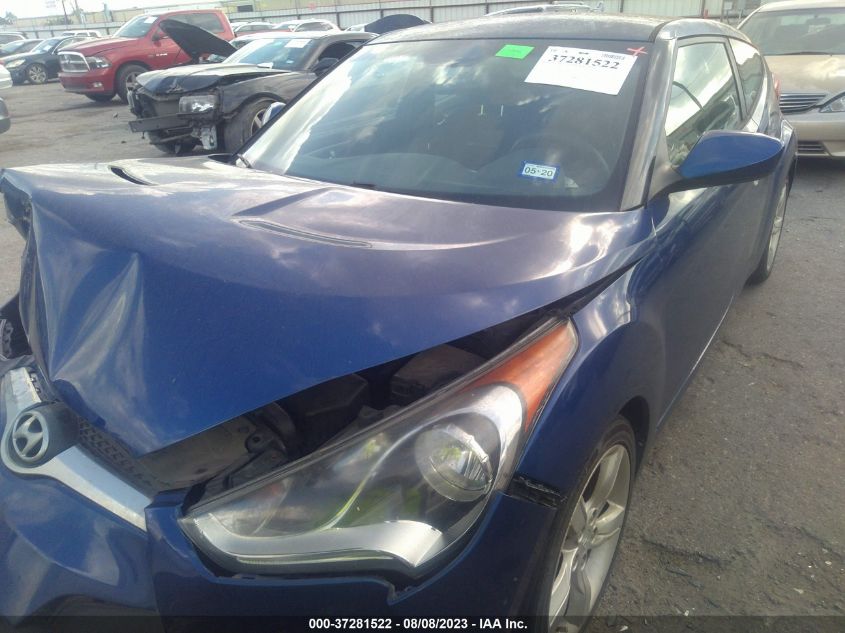2015 HYUNDAI VELOSTER - KMHTC6AD7FU242967