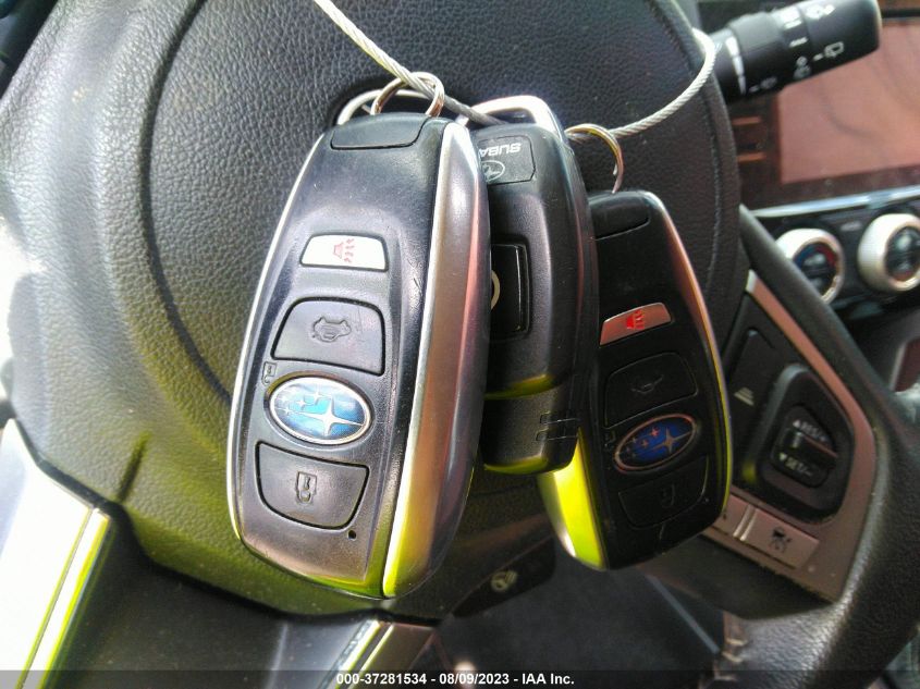 2017 SUBARU FORESTER TOURING - JF2SJAWC7HH422374