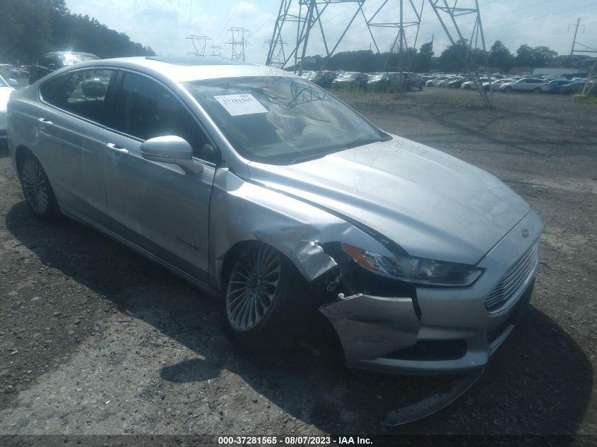 2013 FORD FUSION TITANIUM HYBRID - 3FA6P0RU0DR388709