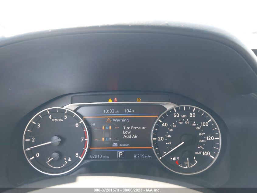 2020 NISSAN ALTIMA 2.5 SR - 1N4BL4CV0LC236221