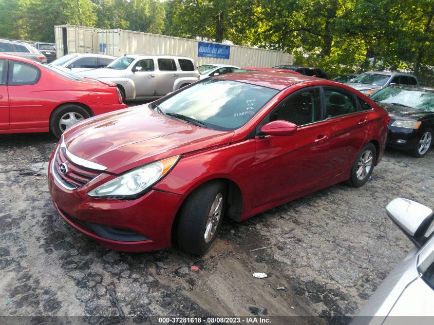 2014 HYUNDAI SONATA GLS - 5NPEB4AC4EH860185