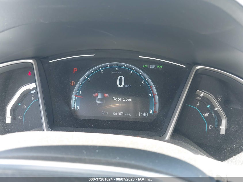 VIN JHMFC1F34KX013979 2019 HONDA CIVIC SEDAN EX