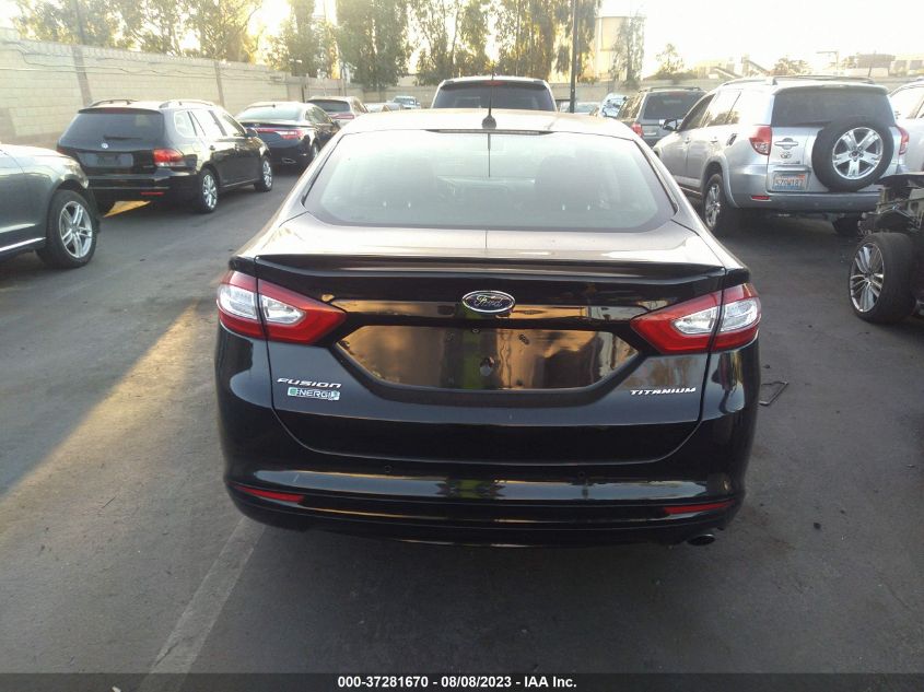 2016 FORD FUSION ENERGI TITANIUM - 3FA6P0SU6GR173608