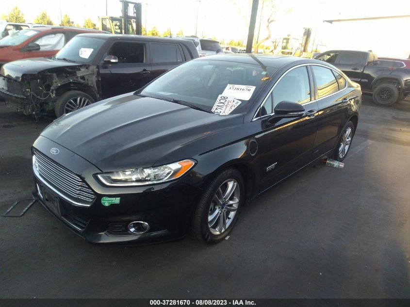 2016 FORD FUSION ENERGI TITANIUM - 3FA6P0SU6GR173608